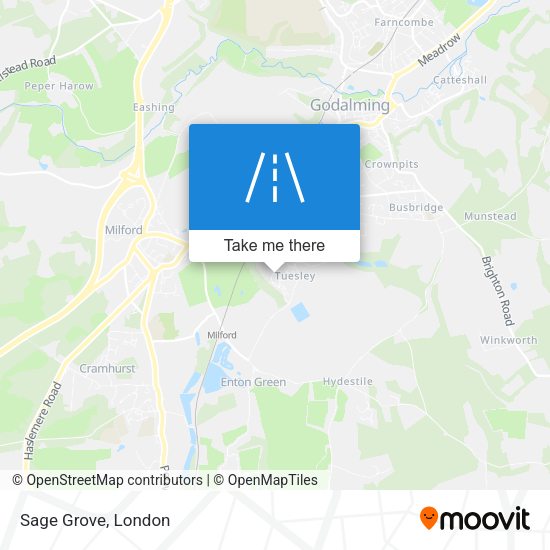 Sage Grove map