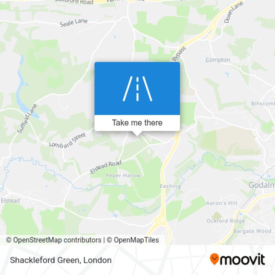 Shackleford Green map