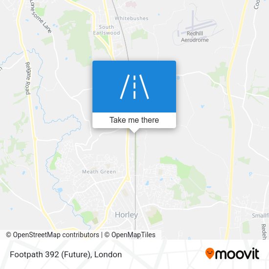 Footpath 392 (Future) map