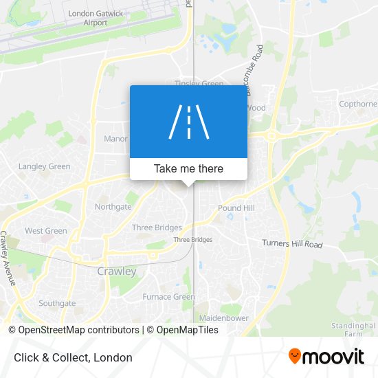 Click & Collect map
