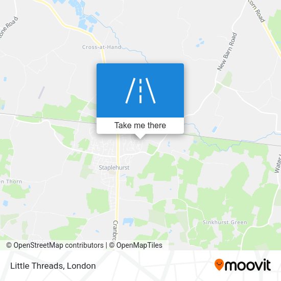 Little Threads map