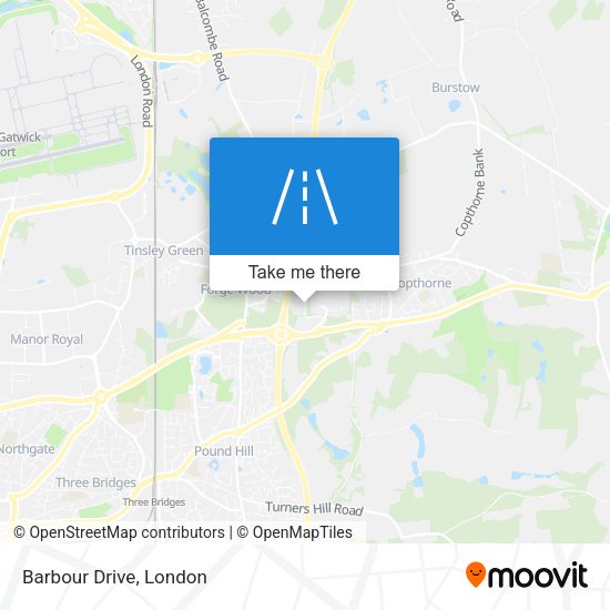 Barbour Drive map