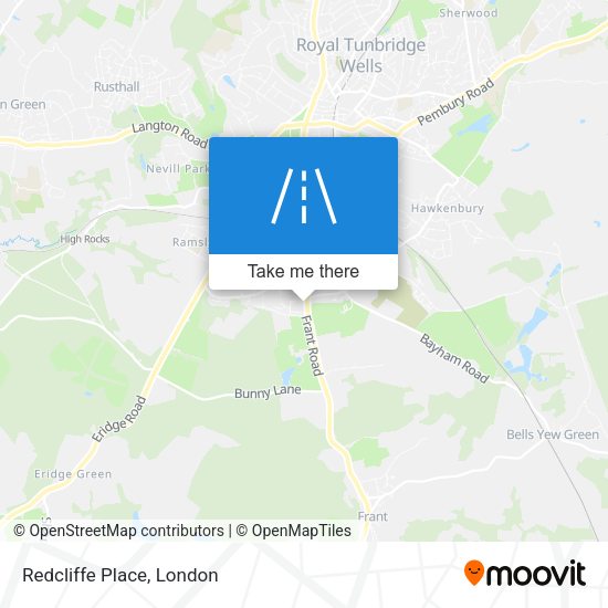 Redcliffe Place map