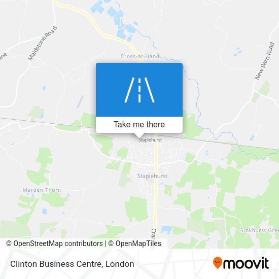 Clinton Business Centre map