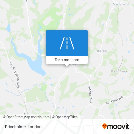 Priceholme map
