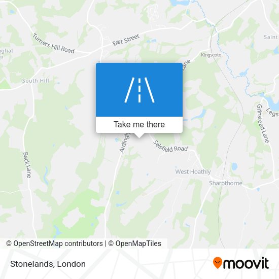 Stonelands map