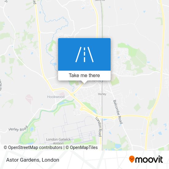 Astor Gardens map