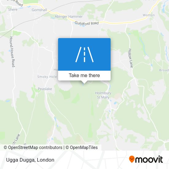 Ugga Dugga map