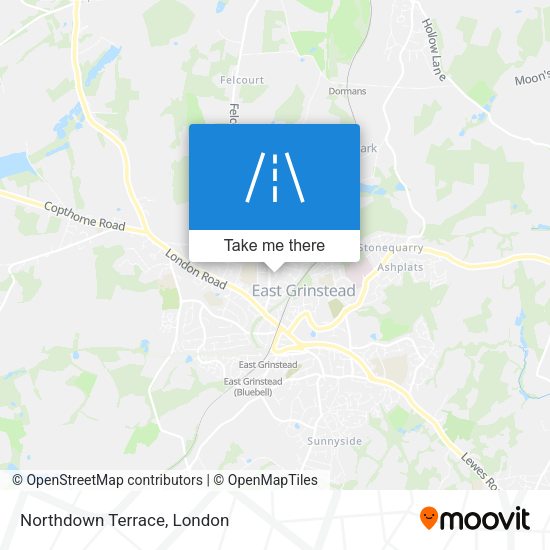 Northdown Terrace map
