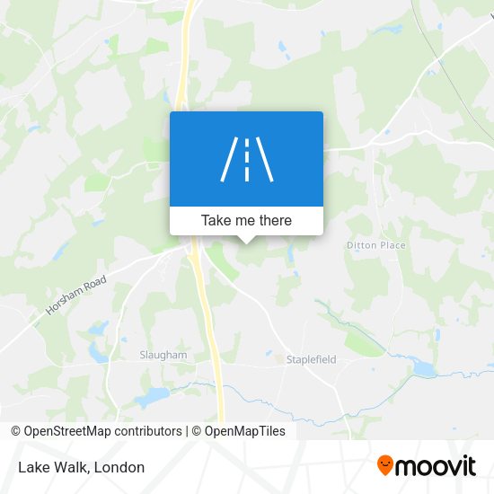 Lake Walk map