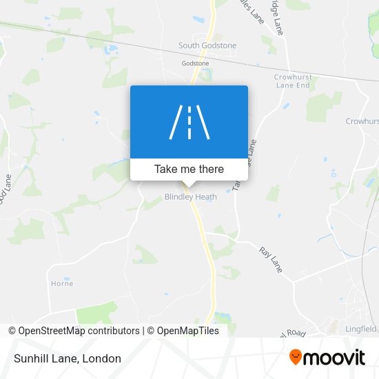 Sunhill Lane map