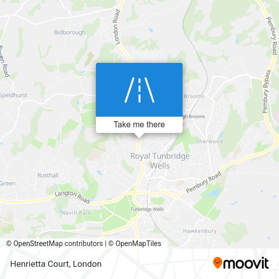 Henrietta Court map