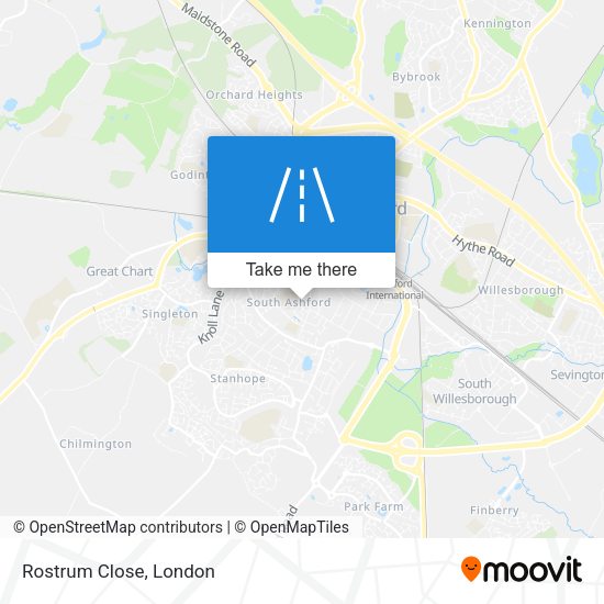 Rostrum Close map