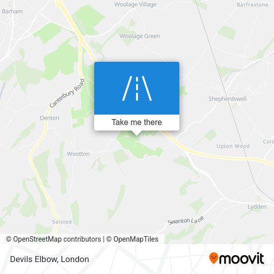 Devils Elbow map