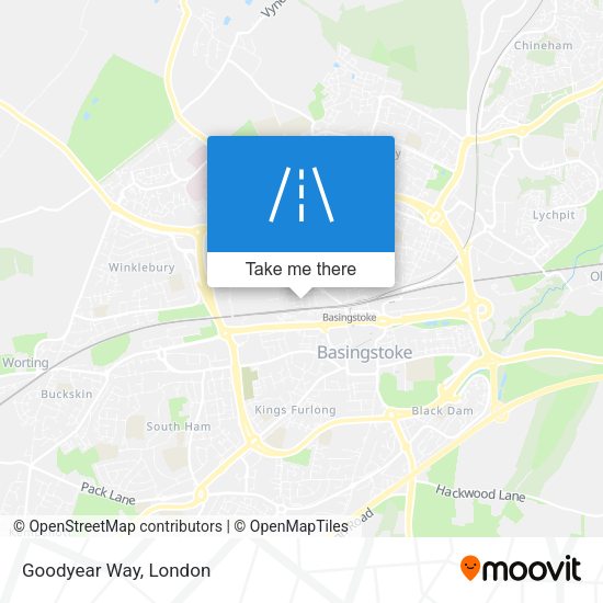 Goodyear Way map