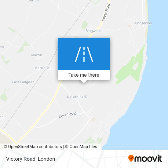 Victory Road map