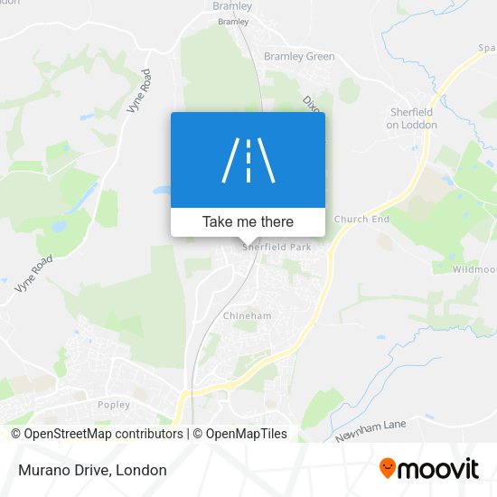 Murano Drive map