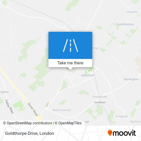 Goldthorpe Drive map