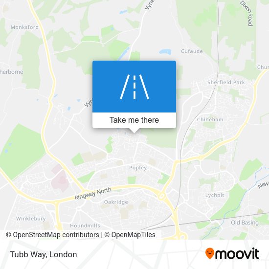Tubb Way map