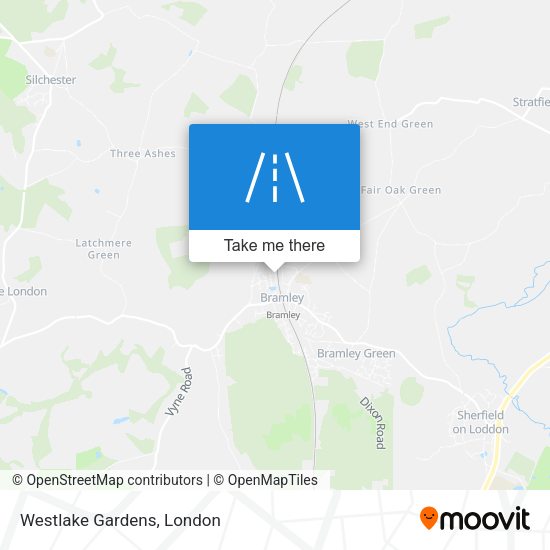 Westlake Gardens map