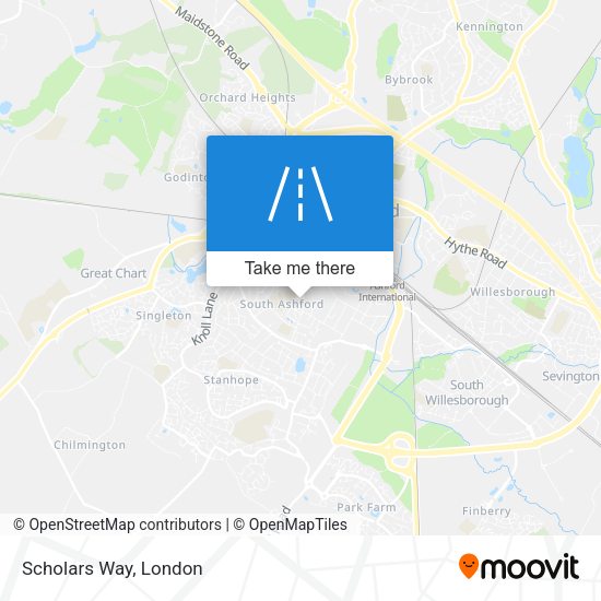 Scholars Way map