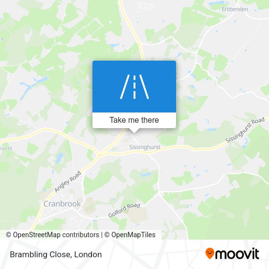Brambling Close map