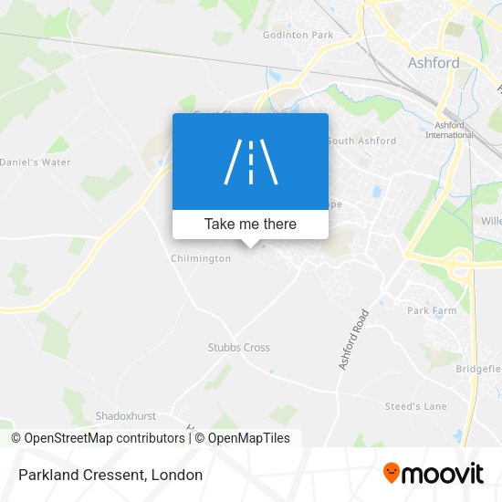 Parkland Cressent map