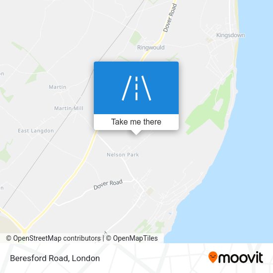 Beresford Road map