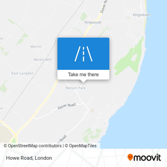 Howe Road map