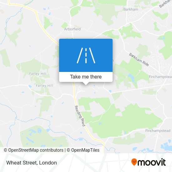 Wheat Street map