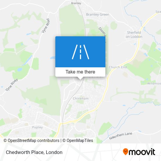Chedworth Place map