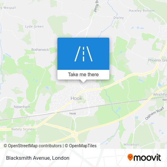 Blacksmith Avenue map