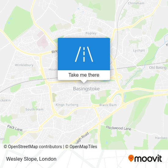 Wesley Slope map