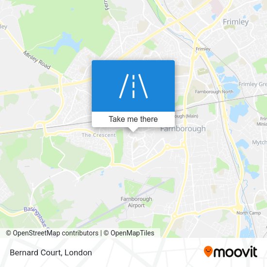 Bernard Court map