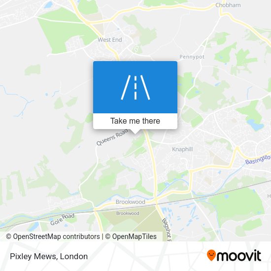 Pixley Mews map