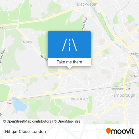 Nihtjar Close map