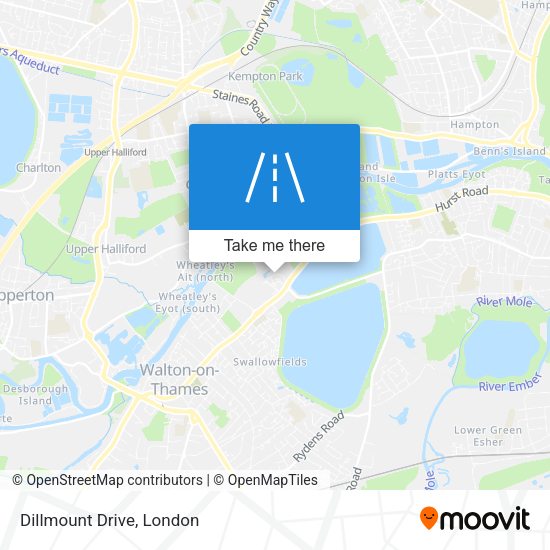 Dillmount Drive map