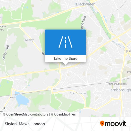 Skylark Mews map