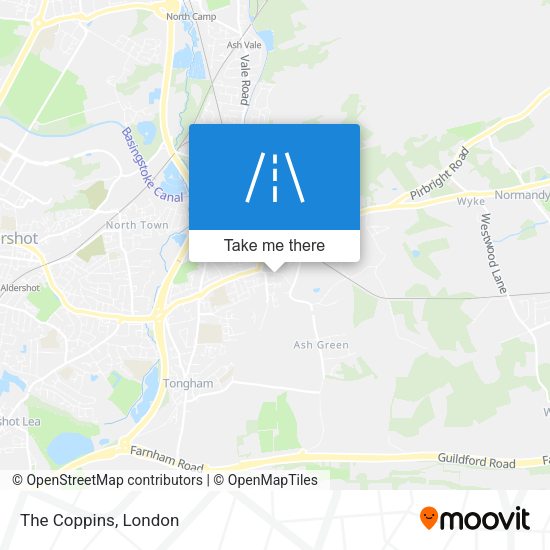 The Coppins map