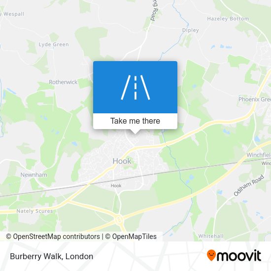 Burberry Walk map