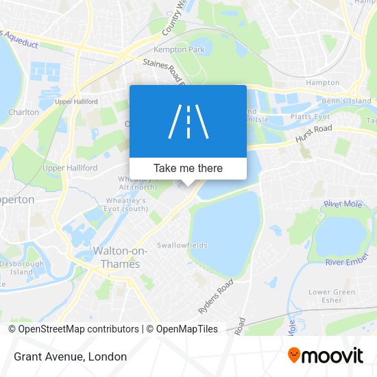Grant Avenue map