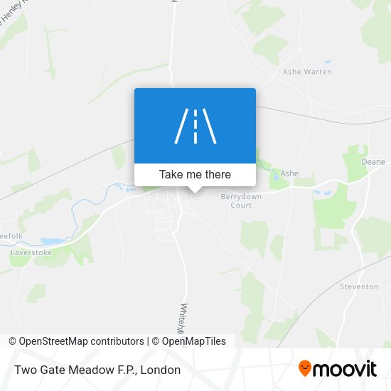 Two Gate Meadow F.P. map