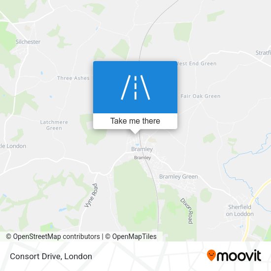 Consort Drive map