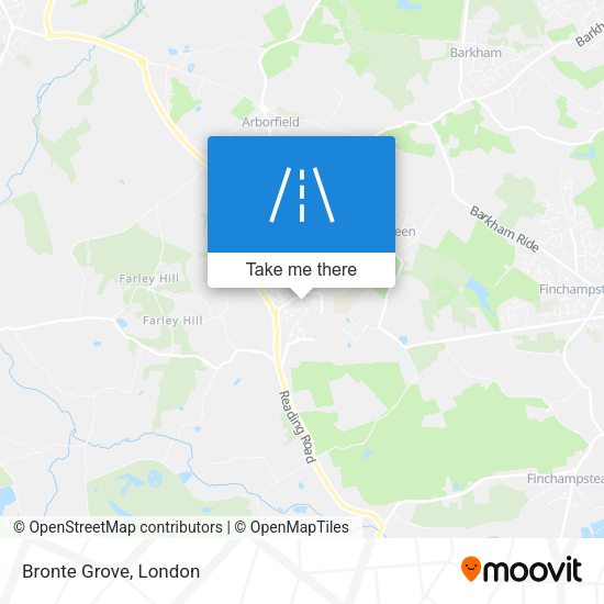 Bronte Grove map