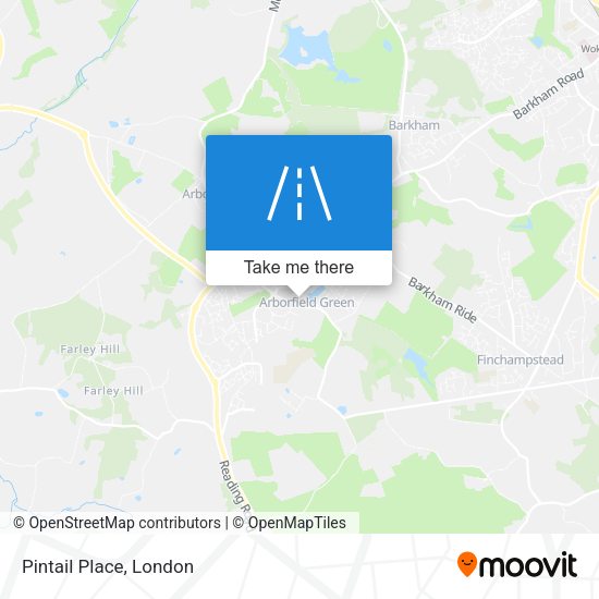 Pintail Place map