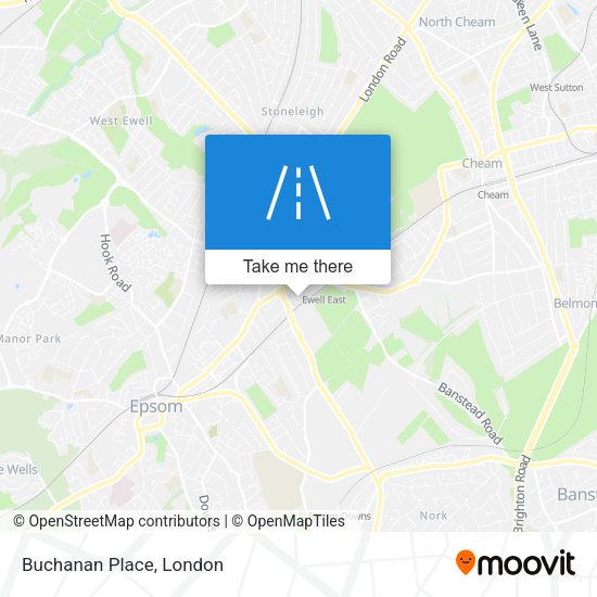 Buchanan Place map