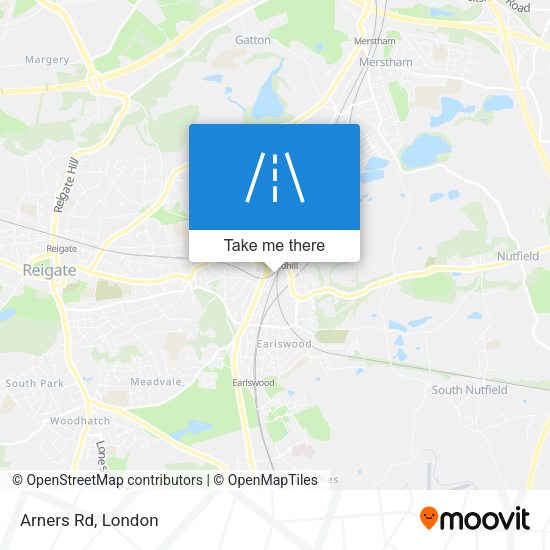 Arners Rd map