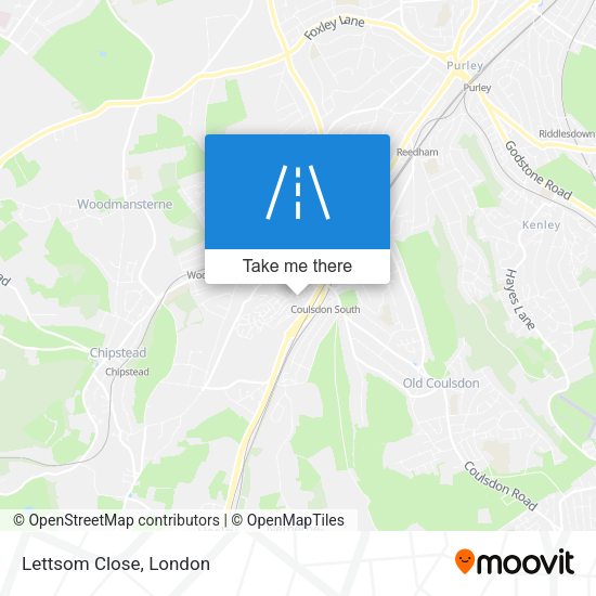 Lettsom Close map