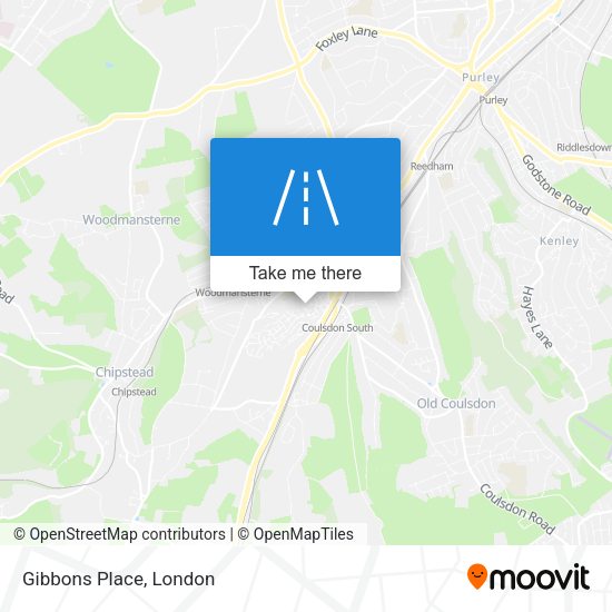 Gibbons Place map