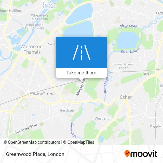 Greenwood Place map
